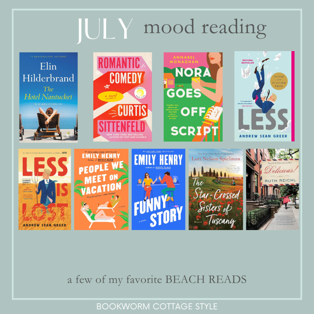 July Mood Reading: My Favorite Beach&nbsp;Reads