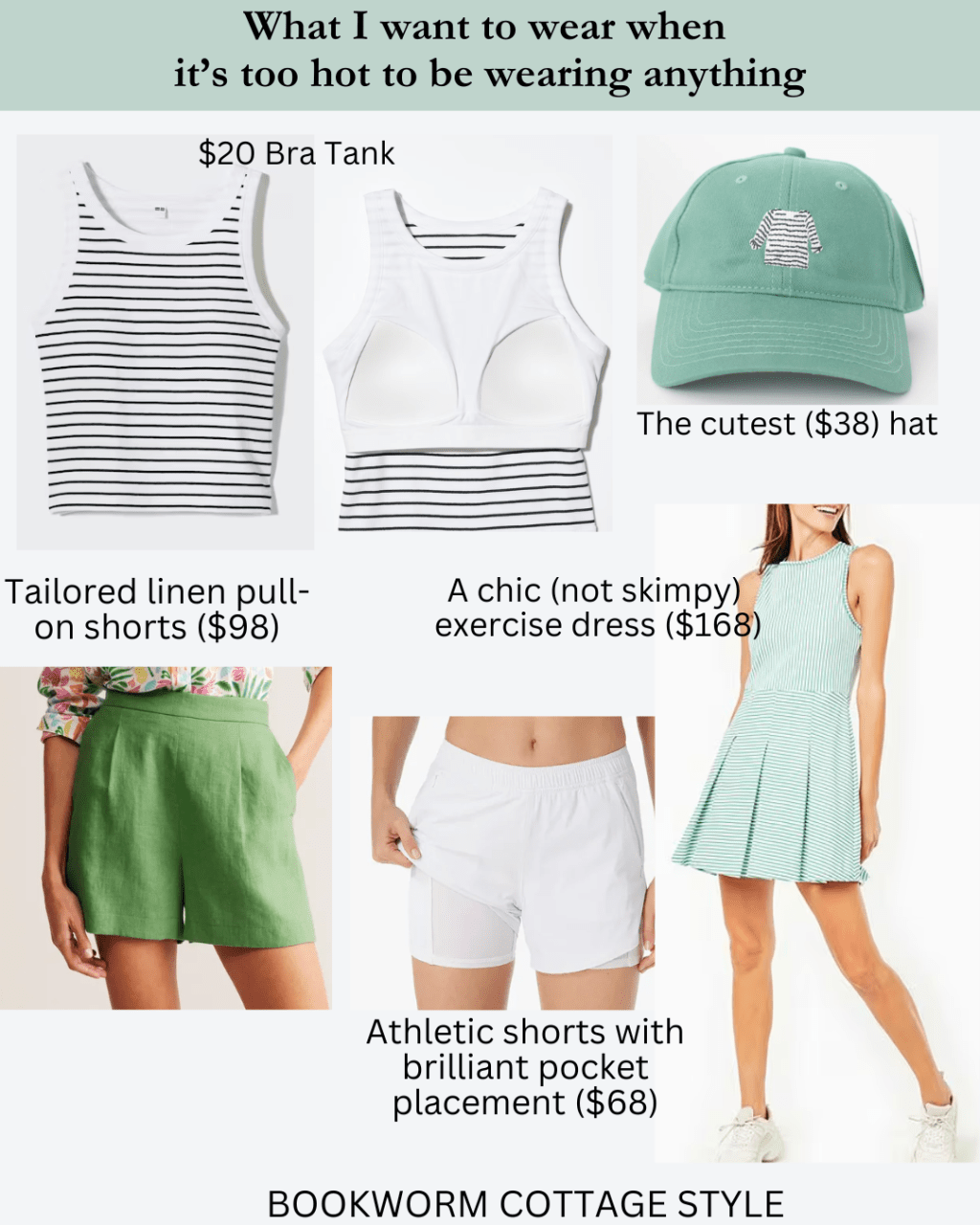 What I want to wear when it’s too hot to be wearing&nbsp;anything