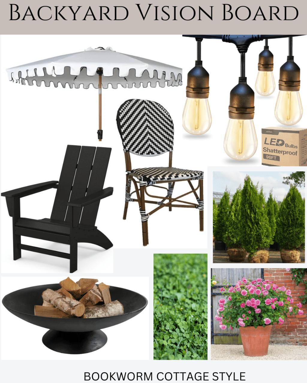 Backyard Vision Board