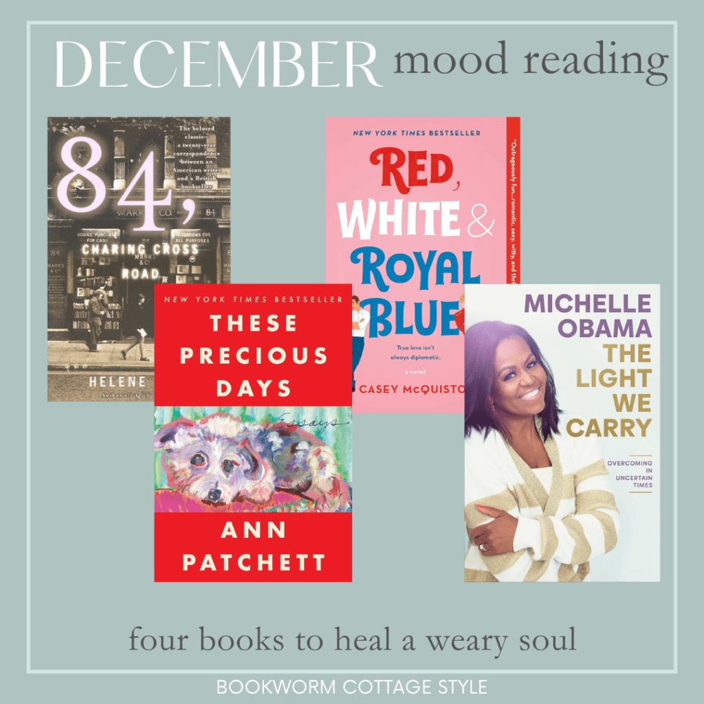 December Mood Reading: 4 Books to Heal a Weary&nbsp;Soul