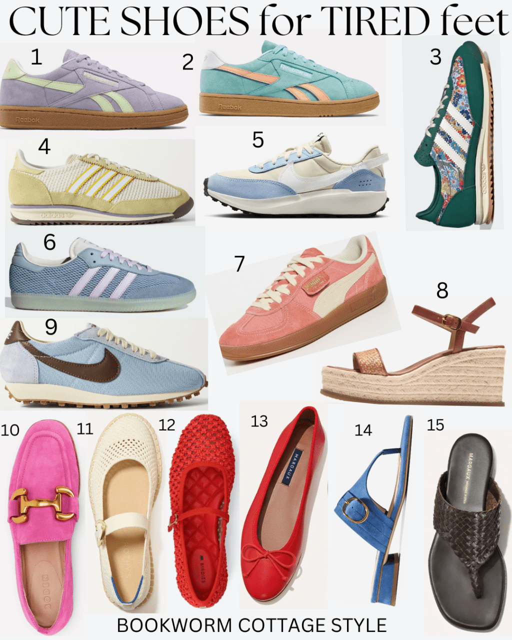 Cute Shoes for Tired&nbsp;Feet