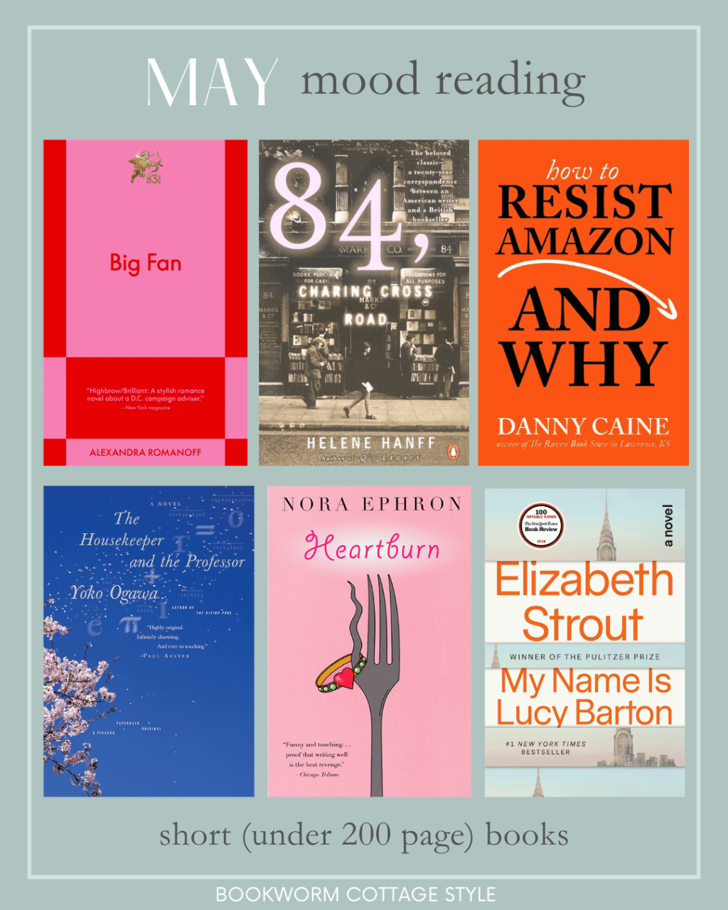 May Mood Reading: Short Books that Pack a&nbsp;Punch