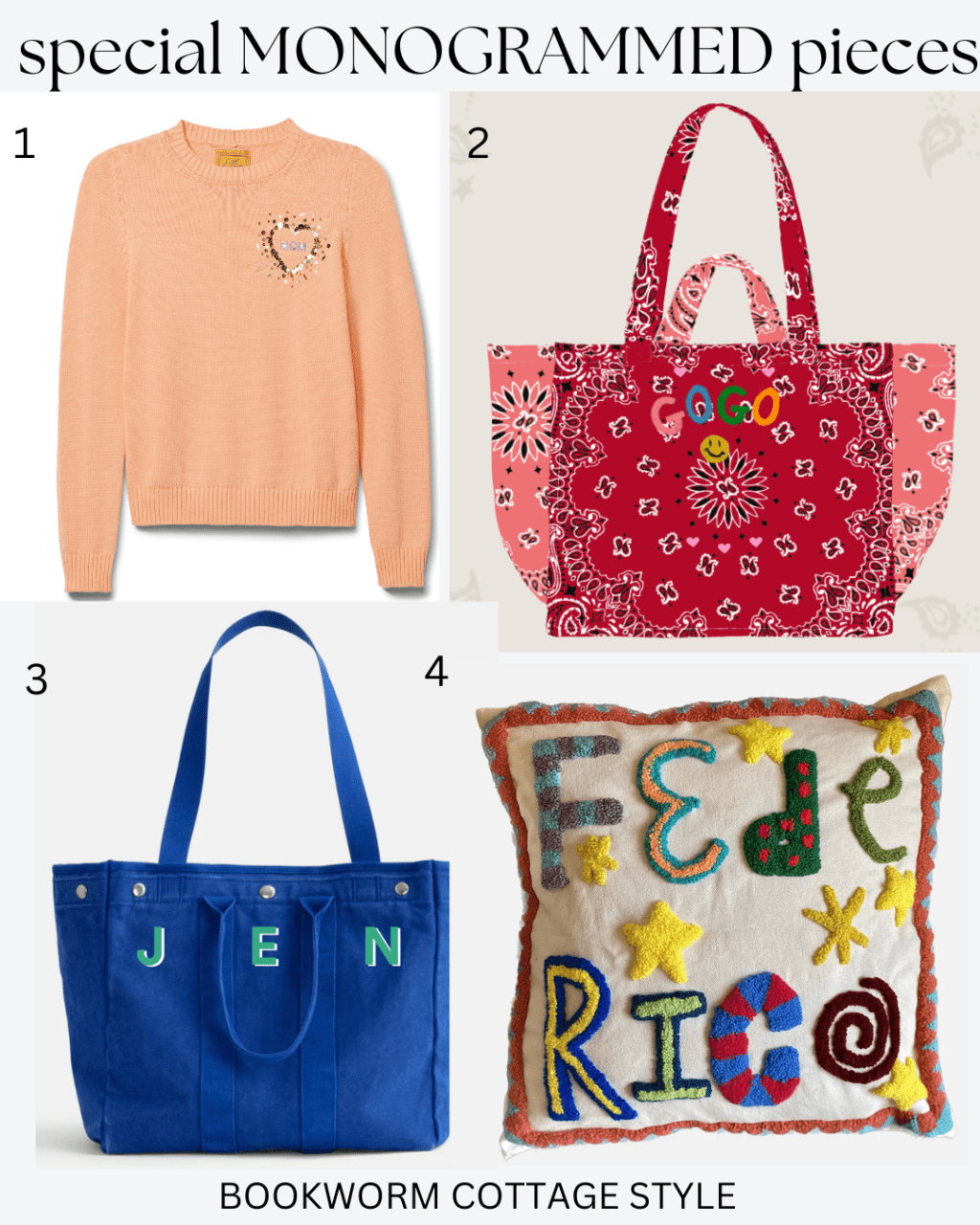 Special Monogrammed and Custom&nbsp;Pieces