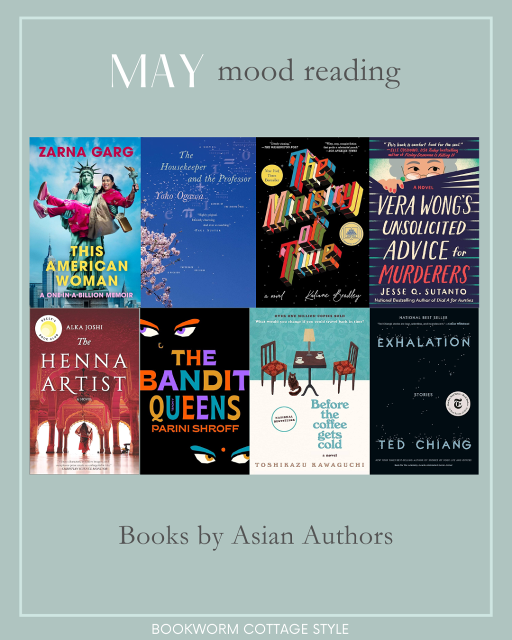 May Mood Reading: Asian&nbsp;Authors