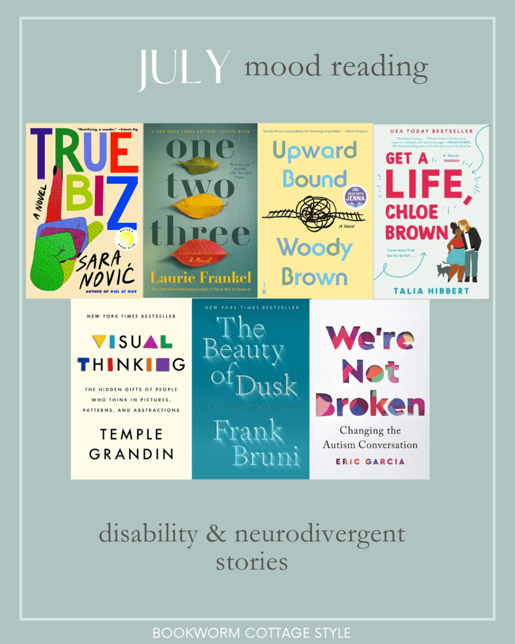 July Mood Reading: Disability and Neurodiverse&nbsp;Stories